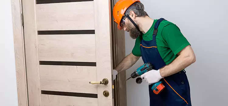 Replace Internal Door Handle with Lock Upland